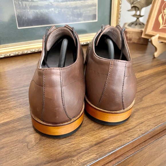 Mens ASTON GREY Ian Cap Toe Oxford Chestnut sz 13 - Picture 7 of 16